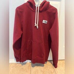 The North Face Men's Burgundy Crewneck Hoodie